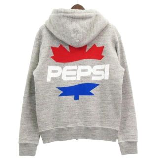 ディースクエアード(DSQUARED2)のディースクエアード 20SS PEPSI パーカー スウェット グレー S(パーカー)