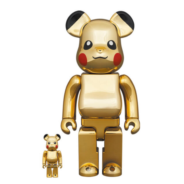 BE@RBRICK ピカチュウ Ver.100％＆400％