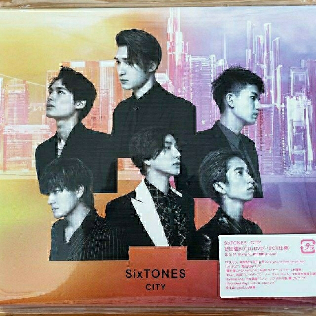 SixTONES CITY 初回盤B(CD+DVD) SixTONES CITY 初回盤B(CD+DVD)