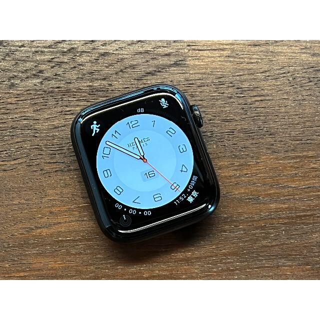 【美品】 Apple Watch エルメス Series 5 44mm 黒