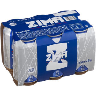 ZIMA 缶 6本セット(リキュール/果実酒)
