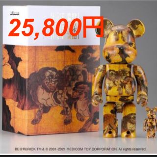 メディコムトイ(MEDICOM TOY)のBE@RBRICK  狩野永徳　唐獅子図屏風 100% ＆ 400% (キャラクターグッズ)