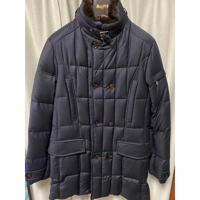 MONCLER(モンクレール)のMoorer MORRIS-L ウールカシミヤ 46 試着のみ極美品 メンズのジャケット/アウター(ダウンジャケット)の商品写真