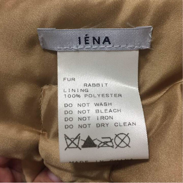 IENA(イエナ)のIENA ラビットファー マフラー レディースのファッション小物(マフラー/ショール)の商品写真