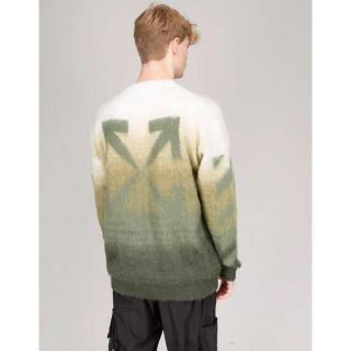 AW新品OFF WHITE オフホワイト モヘア ニットセーター S