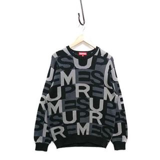 シュプリーム(Supreme)のシュプリーム Big Letters Sweater ロゴ ニットセーター(ニット/セーター)