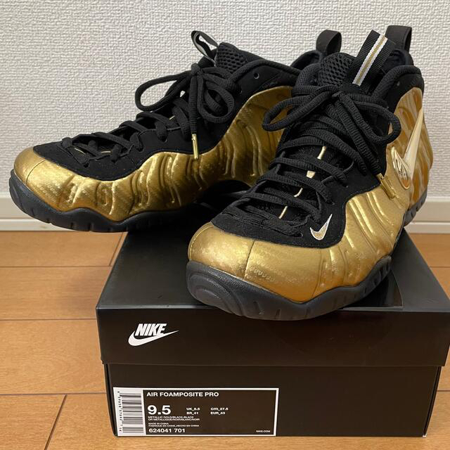 NIKE(ナイキ)の【正規マン様専用】美品 AIR FOAMPOSITE PRO 27.5cm メンズの靴/シューズ(スニーカー)の商品写真