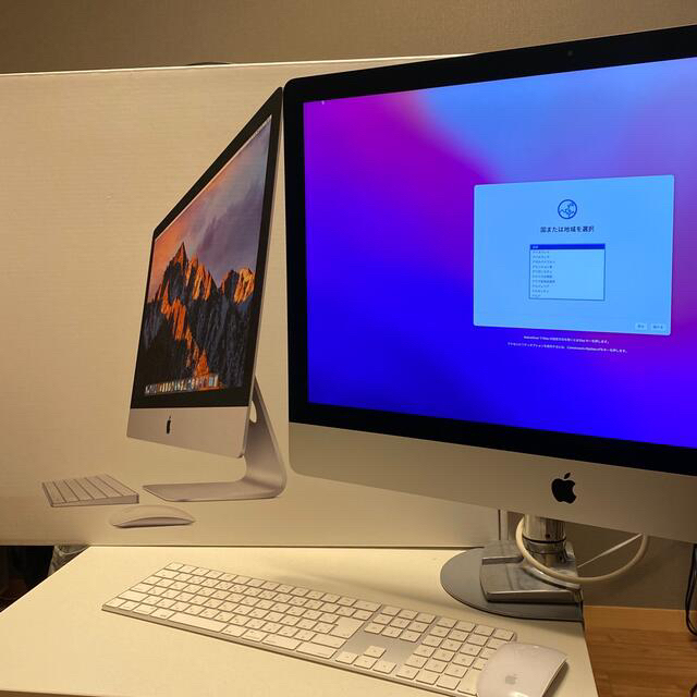 Mac (Apple) - 【値下げ】iMac 2017 27インチ 5K 1TBSSD VESAマンウト