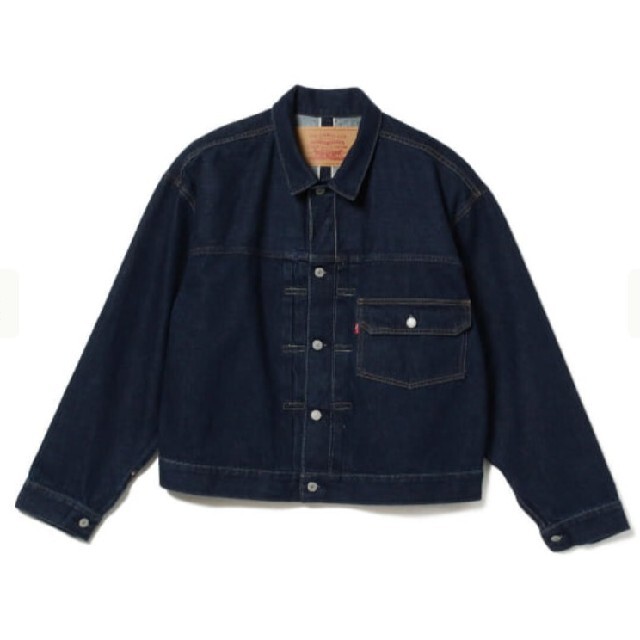 LeviBEAMS LEVI'S SUPER WIDE TRUCKER XL インディゴ