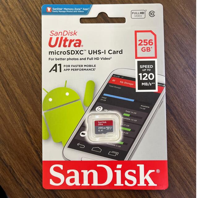 SanDisk(サンディスク)のSanDisk Micro SDカード　256GB エンタメ/ホビーのゲームソフト/ゲーム機本体(その他)の商品写真