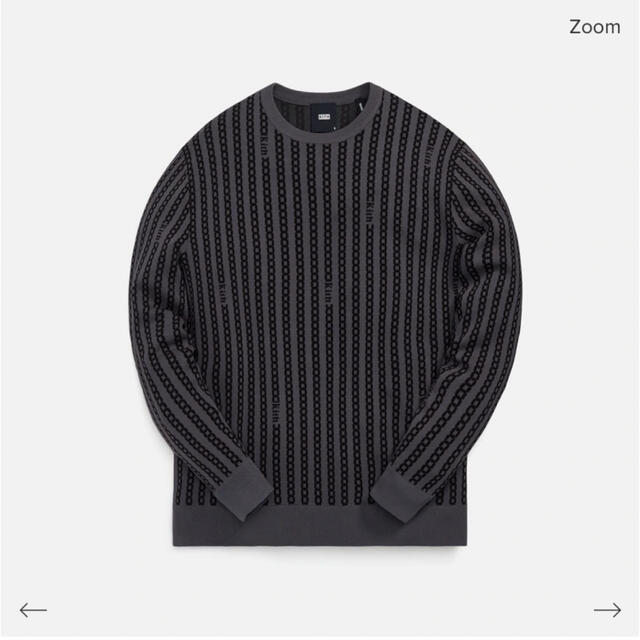 Sサイズ　KITH Chain Link Tilden SweaterShadow試着程度極美品