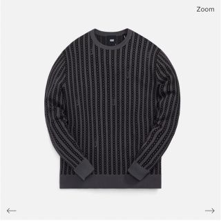 Sサイズ　KITH Chain Link Tilden SweaterShadow試着程度極美品