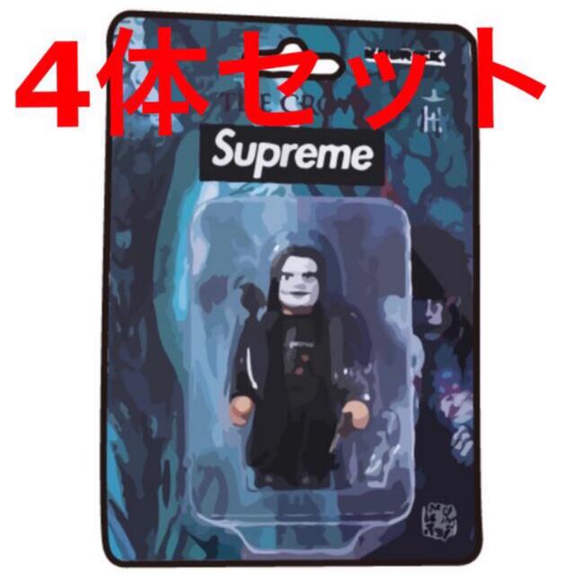 Supreme The Crow KUBRICK 100% Black 4体