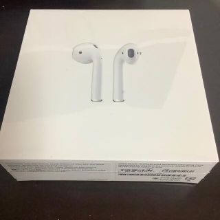 アップル(Apple)の新品未開封 Apple AirPods エアーポッズ MRXJ2J/A 正規品(ヘッドフォン/イヤフォン)