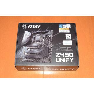 MSI Z490 UNIFY マザーボード INTEL LGA1200【保証有】(PCパーツ)