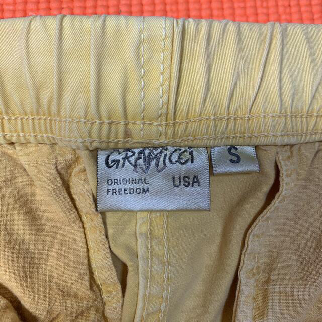 GRAMICCI(グラミチ)のGramicci NN shorts【S】イエロー グラミチ  PO#23392 メンズのパンツ(ショートパンツ)の商品写真