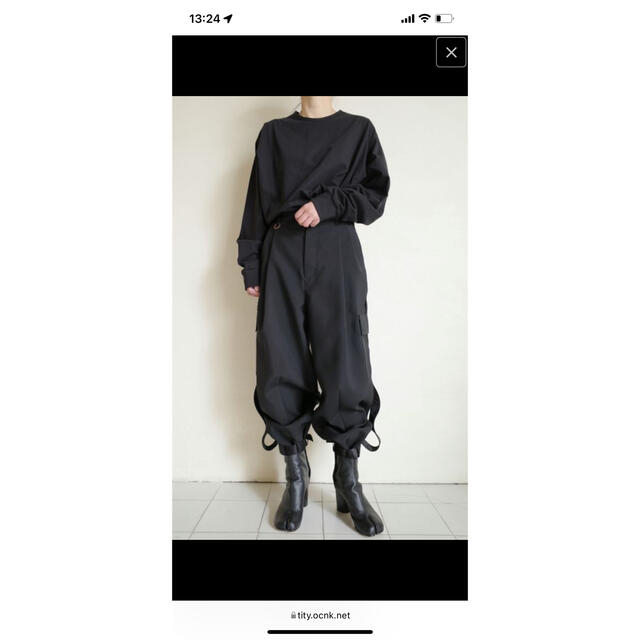 SOSHIOTSUKI 21ss NORFOLK CARGO TROUSERS