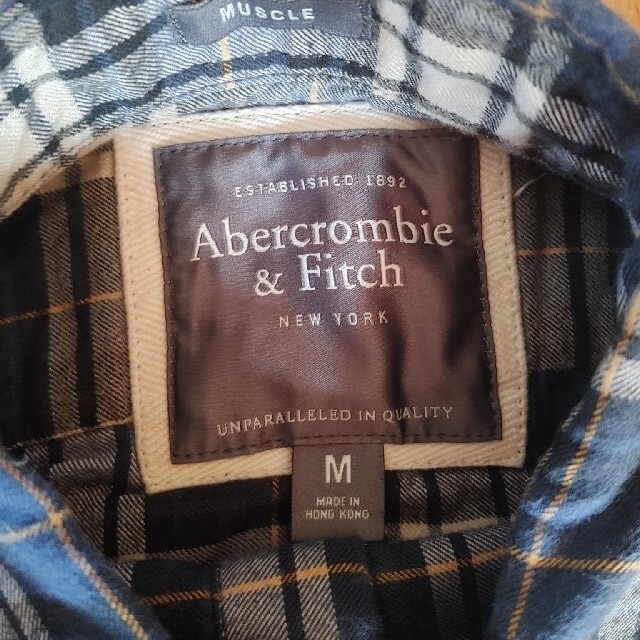 Abercrombie&Fitch(アバクロンビーアンドフィッチ)のAbercrombie & Fitch 長袖 シャツ メンズ メンズのトップス(シャツ)の商品写真