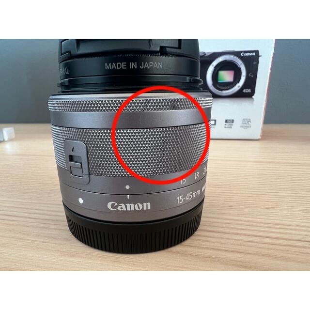 Canon(キヤノン)の【処分セール】Canon EOSM3 Wズームキット2 スマホ/家電/カメラのカメラ(ミラーレス一眼)の商品写真