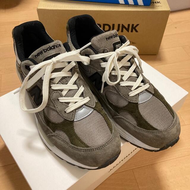 【5回程着用】jjjjound new balance 992 us10