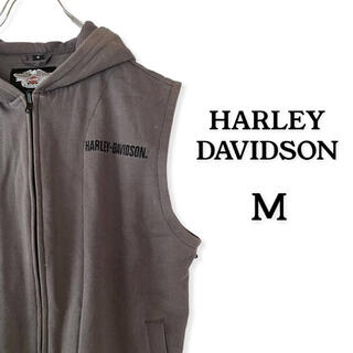 ハーレーダビッドソン(Harley Davidson)のHARLEY DAVIDSONハーレーダビッドソン  フルジップベスト フード　(パーカー)