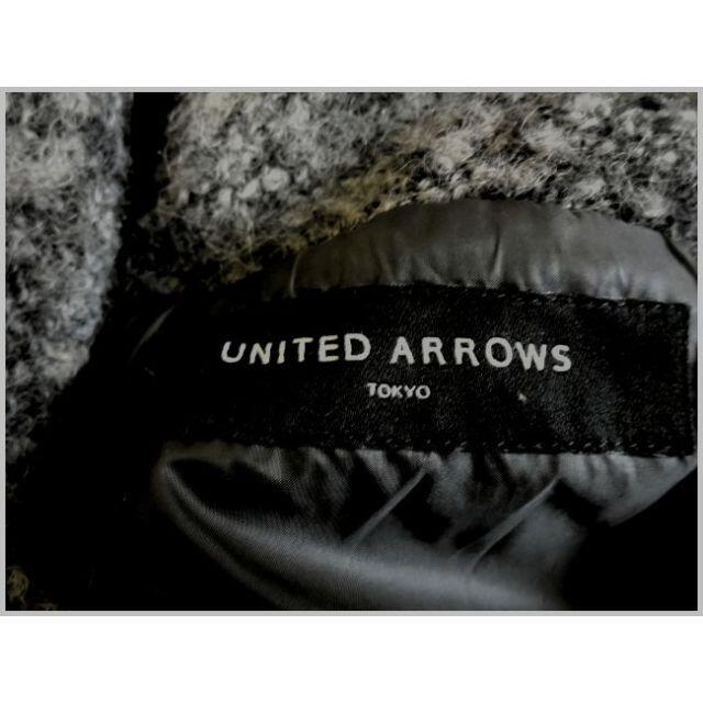 UNITED ARROWS(ユナイテッドアローズ)のUNITED ARROWS TOKYOユナイテッド♡モコモコ中綿ツイードコート レディースのジャケット/アウター(ロングコート)の商品写真