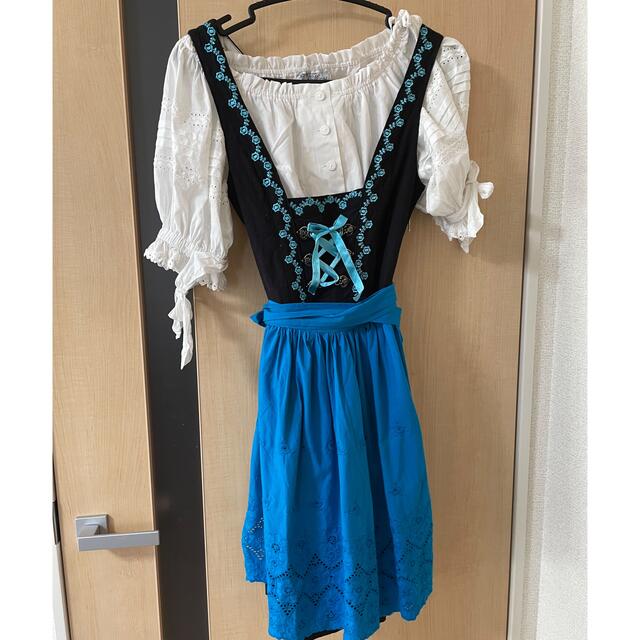 値下げ！ドイツ民族衣装　dirndl ディアンドル　3点セット | フリマアプリ ラクマ