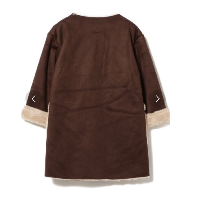 B:MING LIFE STORE by BEAMS(ビーミング ライフストア バイ ビームス)のB:MING KIDS　ムートンコート120 キッズ/ベビー/マタニティのキッズ服女の子用(90cm~)(コート)の商品写真