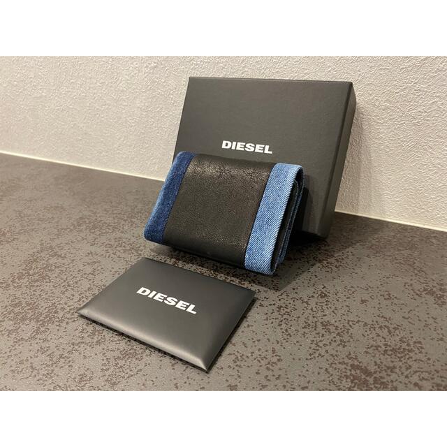 DIESEL(ディーゼル)の☆再入荷☆セール中☆【新品、未使用】ディーゼル コンパクト 折り財布 デニム レディースのファッション小物(財布)の商品写真