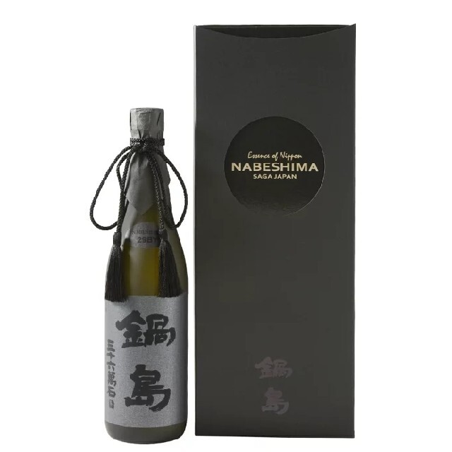 鍋島 ブラックラベル Black Label　720ml　[化粧箱入]