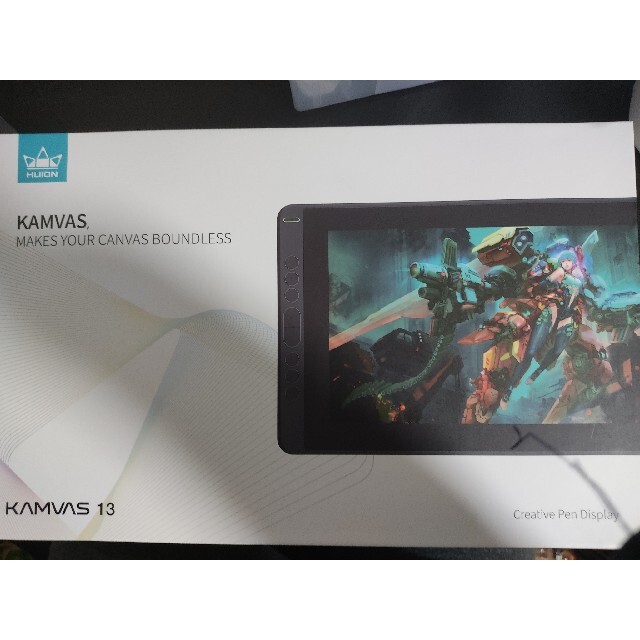 HUION 液タブ Kamvas 13 13.3インチ - ディスプレイ