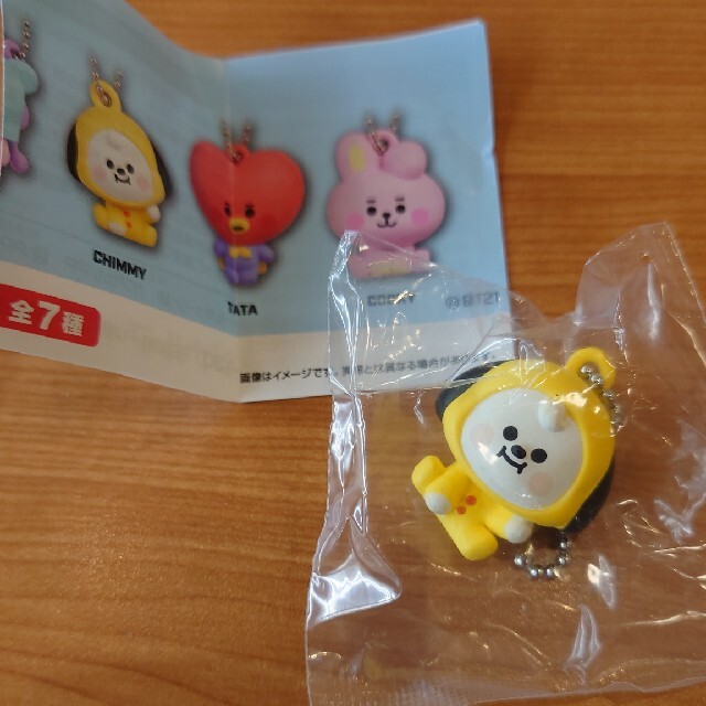 新品 CHIMMY チミー オリジナルフィギュア くら寿司 BT21 エンタメ/ホビーのおもちゃ/ぬいぐるみ(キャラクターグッズ)の商品写真