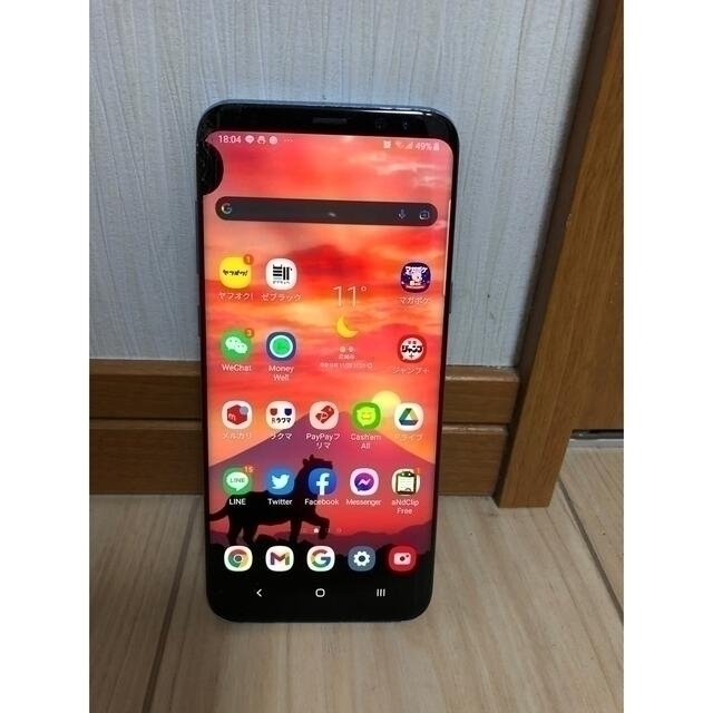 薄い‼️軽い‼️大画面‼️ギャラクシーS8プラス 海外版 訳ありスマホ/家電/カメラ