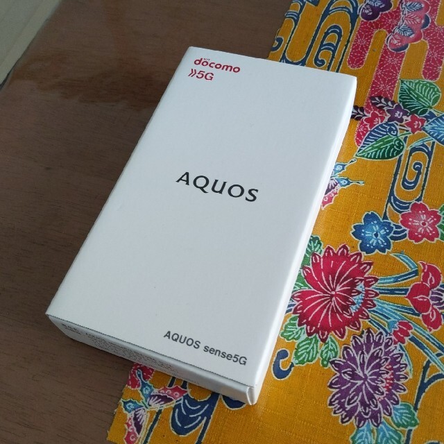 【値下げ】SHARP AQUOS sense 5G(YE) 新品未使用