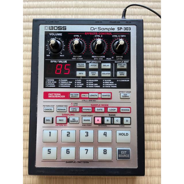 Roland SP-303 BOSS ドクターサンプラー メモリーカード付き
