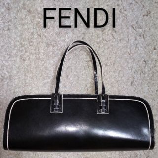 フェンディ(FENDI)のFENDI　ミニボストン風　レザーバッグ(ハンドバッグ)