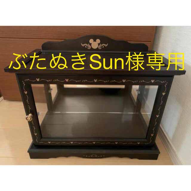 ベルメゾン(ベルメゾン)のぶたぬきSun様専用　【ガラスショーケース】 ハンドメイドのインテリア/家具(家具)の商品写真