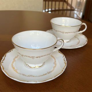 ロイヤルドルトン(Royal Doulton)の【英国ビンテージ】ロイヤルドルトン★リシュリュー★C/S  ペア(食器)