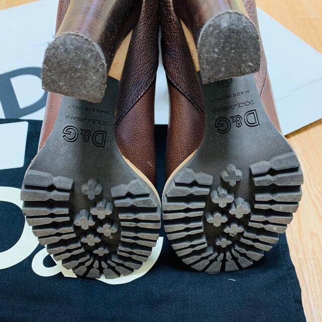 D&G(ディーアンドジー)のD&G ロングブーツ　38 (24.5cm) レディースの靴/シューズ(ブーツ)の商品写真