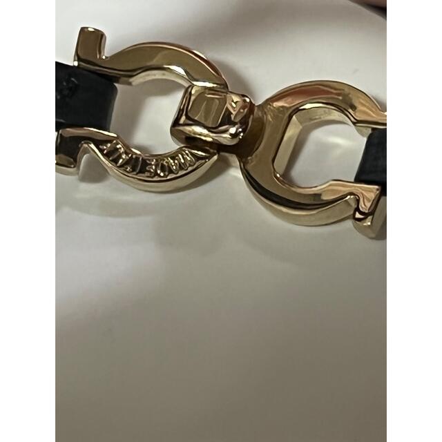 Ferragamo(フェラガモ)の未使用保管品 Ferragamo フェラガモ ガンチーニ レザー ブレスレット レディースのアクセサリー(ブレスレット/バングル)の商品写真