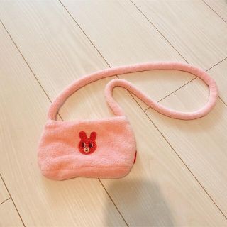 ミキハウス(mikihouse)のミキハウス　うさぎ　ポシェット　ピンク(ポシェット)