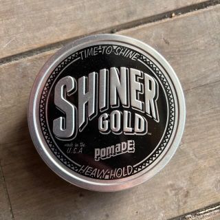 SHINER GOLD POMADE シャイナーゴールドポマード　水性ポマード(ヘアワックス/ヘアクリーム)