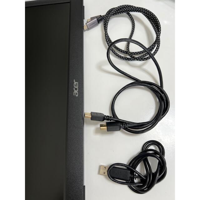 Acer(エイサー)のAcer 15.6型モバイルモニター　PM161 中古 スマホ/家電/カメラのPC/タブレット(ディスプレイ)の商品写真
