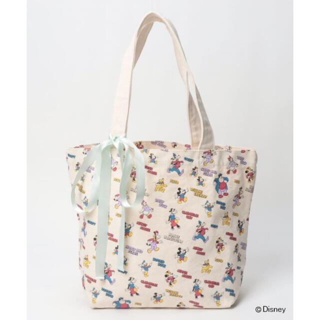 新品✨タグ付き♪定価5,380円　ディズニー　Mickey 可愛い💓トートバッグ レディースのバッグ(トートバッグ)の商品写真