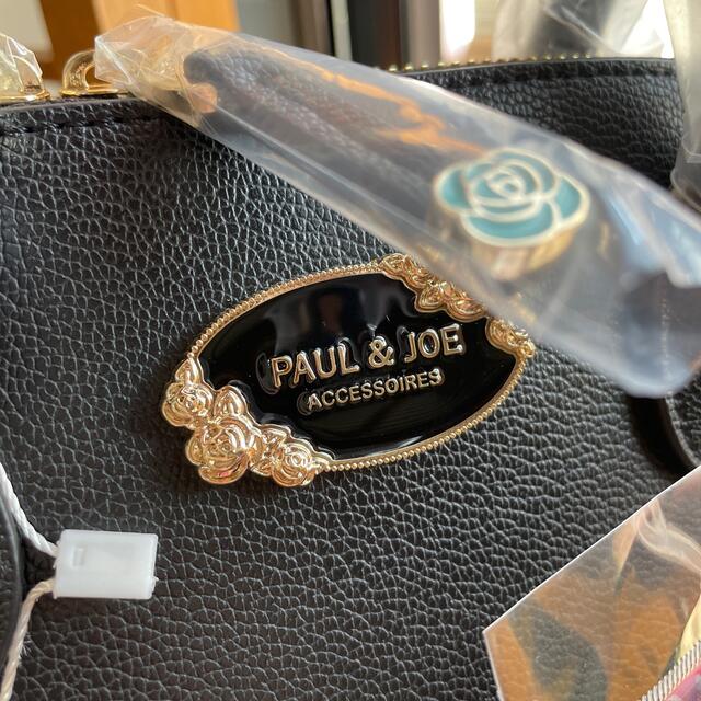 PAUL & JOE(ポールアンドジョー)のポール&ジョー　バッグ　ブランド　ハンドバッグ　ショルダーバッグ  黒 レディースのバッグ(ショルダーバッグ)の商品写真