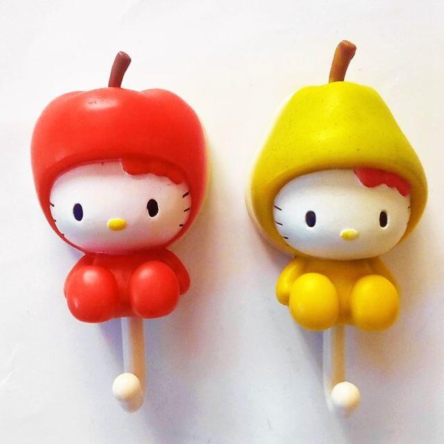 サンリオ - ハローキティ キティちゃん マグネット付きフック6 サンリオ - ハローキティ キティちゃん マグネット付きフック6
