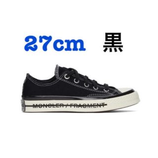 フラグメント(FRAGMENT)のMoncler FRAGMENT Converse Fraylor III 黒(スニーカー)