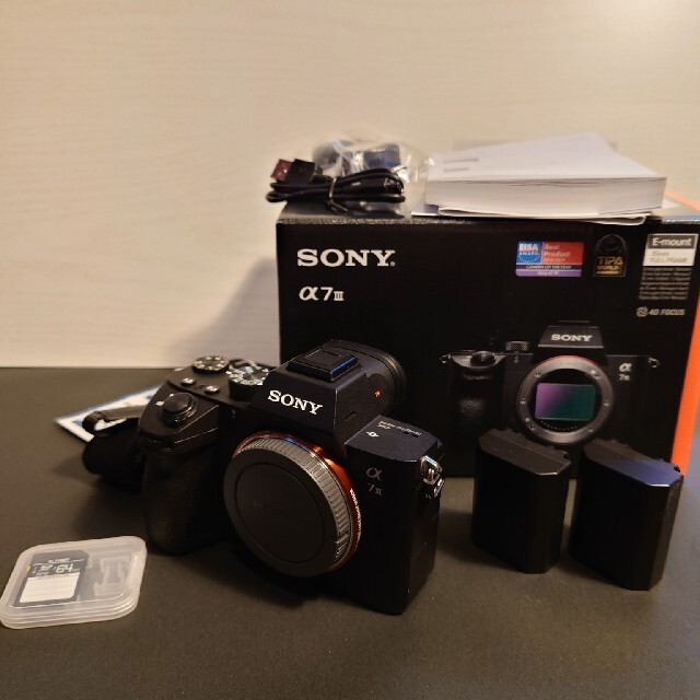 SONY α7Ⅲ ボディ本体 フルサイズミラーレスILCE-7M3