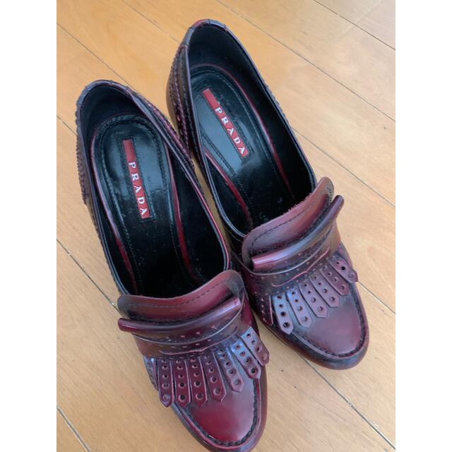 PRADA ローファー パンプス 高評価のクリスマスプレゼント vivacf.net
