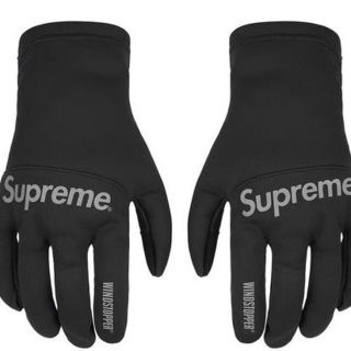 シュプリーム(Supreme)のSupreme WINDSTOPPER Gloves Black S/M(手袋)